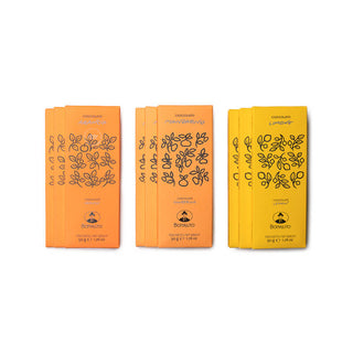 chocolate bars citrus fruits