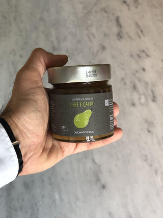 Cascina Bonifiglio pear and cocoa jam - Sitalia Deli
