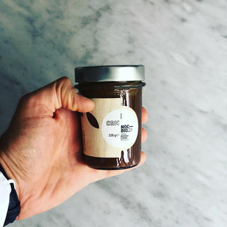 Cream of hazelnut and cocoa - Bio-organic by Cascina Bonfiglio from Nebrodi National Park UNESCO Heritage Site - Sitalia Deli