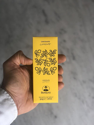 Italian Chocolate - Bonajuto Lemon flavour. - Sitalia Deli