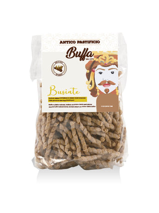Pasta Giuseppe Buffa - Wholemeal Busiate - Sitalia Deli