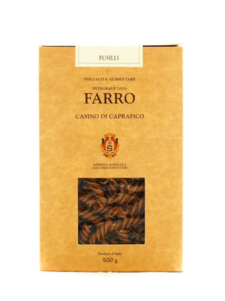 Speciality Pasta Casino di Caprafico - Fusilli Bronzo Farro - Sitalia Deli