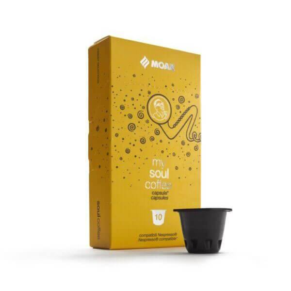 Nespresso Compatible Coffee Pods - Caff Moak - Soul coffee Sitalia Deli Nespresso Compatible Coffee Pods - Caff Moak - Soul coffee Sitalia Deli