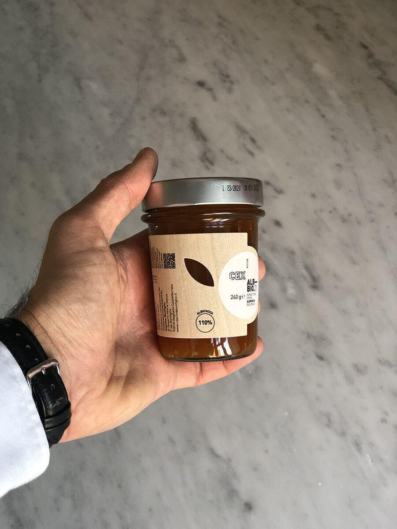 Cascina Bonifiglio bio-organic apricot jam - Sitalia Deli