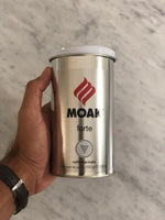 Caffé Moak - Ground coffee for Moka Pot "Forte" 250g Tin - Sitalia Deli