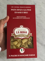 Gluten Free Pasta La Rosa - Corn & Rice Pasta -  Mezze Maniche